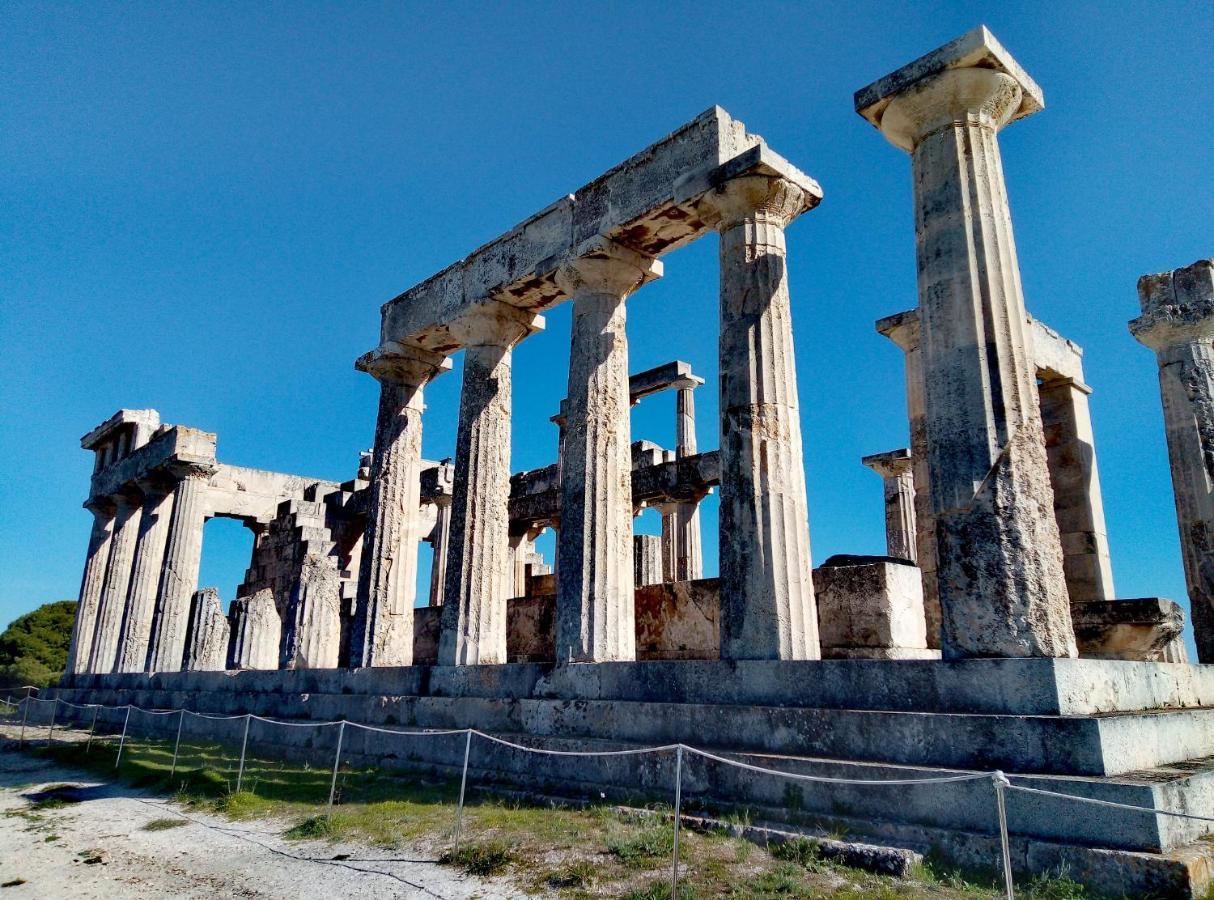 Lefteris Beautiful Aegina Villa Exteriör bild