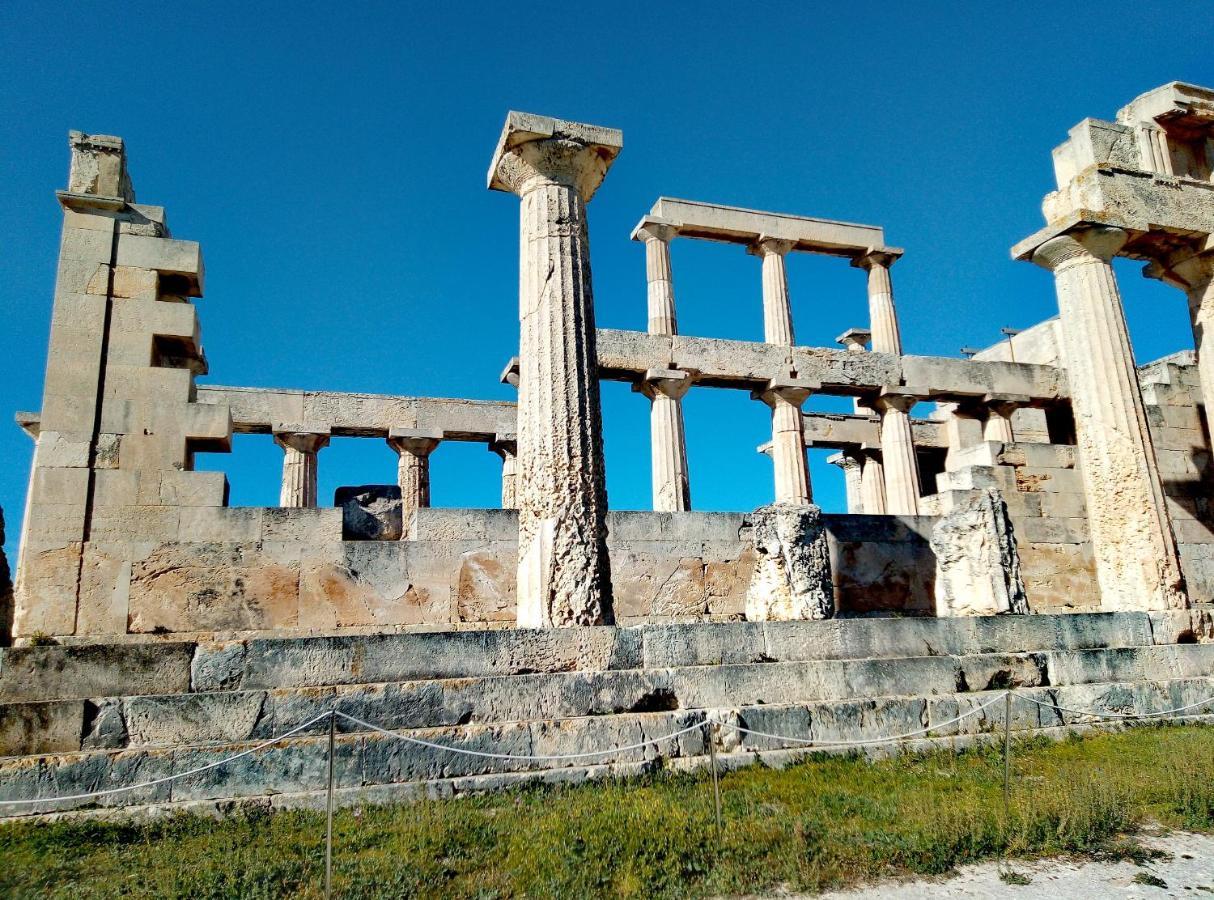 Lefteris Beautiful Aegina Villa Exteriör bild