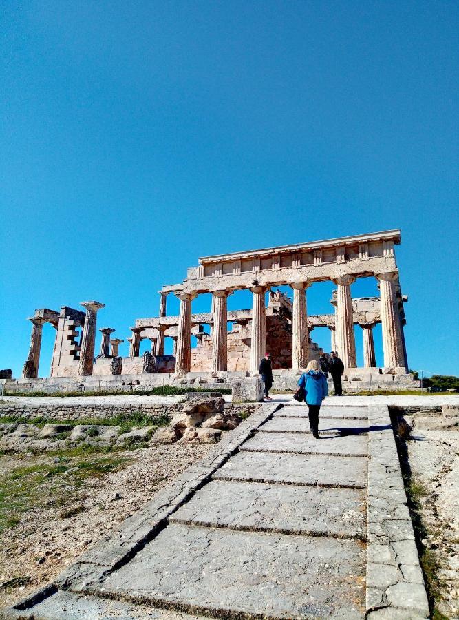 Lefteris Beautiful Aegina Villa Exteriör bild